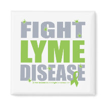 Fight Lyme Disease Refrigerator Magnet