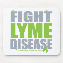 Fight Lyme Disease Mouse Pads