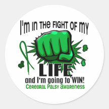 Fight Of My Life 2 Cerebral Palsy Sticker