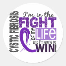 Fight Of My Life Cystic Fibrosis Sticker