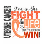 Fight Of My Life Uterine Cancer t-shirts