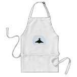 FIGHTER JET IN CLOUD APRONS