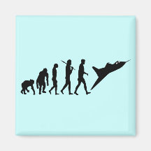 Fighter pilot flying Tees and Airforce pilot gifts Refrigerator Magnets