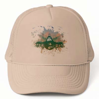 Fighter Pilot on Light Mesh Hat by SmashingTees