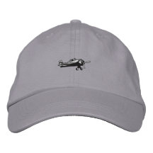 Fighter Plane Embroidered Baseball Cap