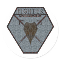 Fighter Sticker