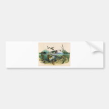 Fighting Bass Bumper Stickers