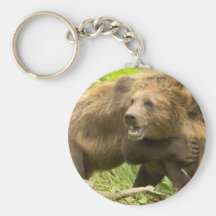 Fighting Bears Keychain