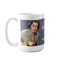fighting, crying, guilt, booze. happy holidays mug