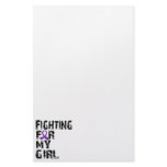 Fighting For My Girl Pancreatic Cancer 21 Stationery Design