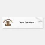 Fighting for my son (boy bear) bumper sticker