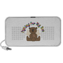 Fighting for my son (boy bear) mp3 speaker