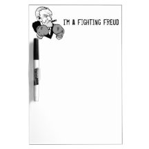 Fighting Freud White Board Dry-Erase Whiteboard