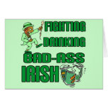 Fighting Irish T-shirts and Gifts Greeting Cards