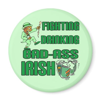 Fighting Irish T-shirts and Gifts Fridge Magnets by stpatricksdaytshirts