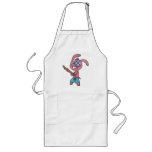 Fighting Rabbit Long Apron