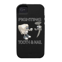 Fighting Tooth And Nail Case-Mate iPhone 4 Cover