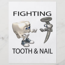 Fighting Tooth And Nail Flyer