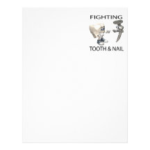 Fighting Tooth And Nail Letterhead
