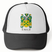 FIGUEROA FAMILY CREST -  FIGUEROA COAT OF ARMS TRUCKER HATS