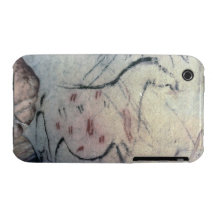 Figure of a pregnant mare with parallel line marki iPhone 3 cases