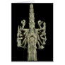 Figure of the Hindu Goddess Kali Cards