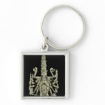 Figure of the Hindu Goddess Kali Keychains