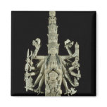 Figure of the Hindu Goddess Kali Fridge Magnet