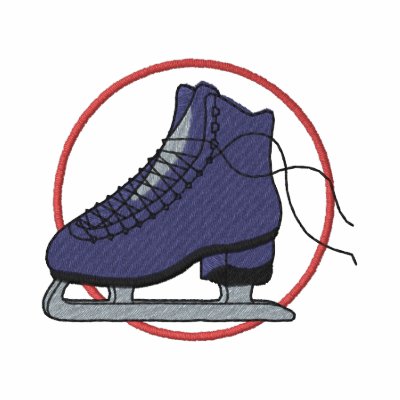 Figure Skate by ZazzleEmbroidery
