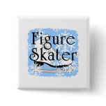 Figure Skater Button
