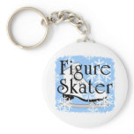 Figure Skater Key Chain