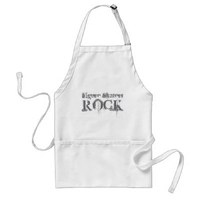 Figure Skaters Rock Apron by busybrain