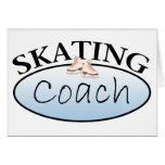 Figure Skating Coach Greeting Card