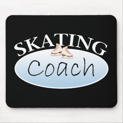 Figure Skating Coach Mouse Mat by passionforskating