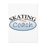 Figure Skating Coach Postcard