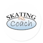 Figure Skating Coach Stickers