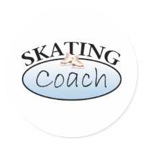 Figure Skating Coach Stickers