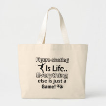 Figure Skating gift items Tote Bags