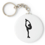 Figure Skating Key Chain