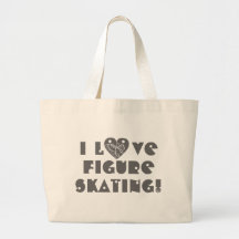 Figure_Skating Tote Bags