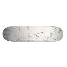 Figure Sketch 8 Skate Board Decks
