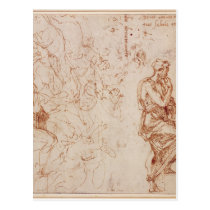 Figure Studies for a Woman postcards