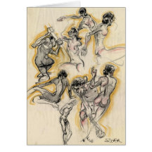figures greeting cards