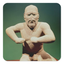 Figurine of a wrestler stickers