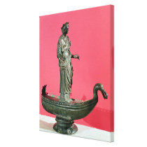Figurine of the Goddess Sequana canvas prints