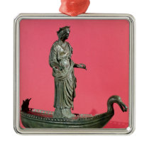 Figurine of the Goddess Sequana ornaments