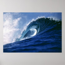 Fiji Islands, Tavarua, Cloudbreak. A wave