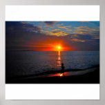 fiji sunset poster