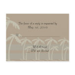 Fiji: Tropical Palm Trees in Taupe, Creme, Blue