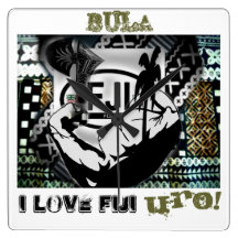 FIJI URO! WALL CLOCK